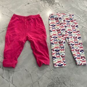 Carters  leggings 12M